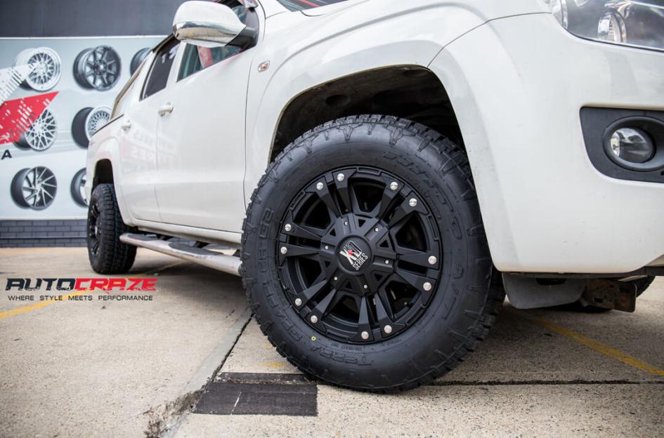 VOLKSWAGEN AMAROK MONSTER XD 2 MATTE BLACK